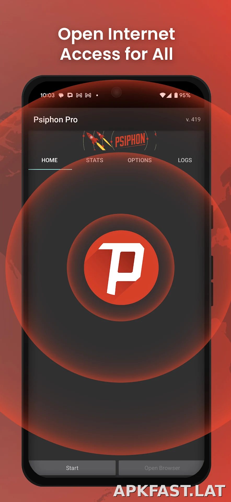 Psiphon Pro скриншот 1