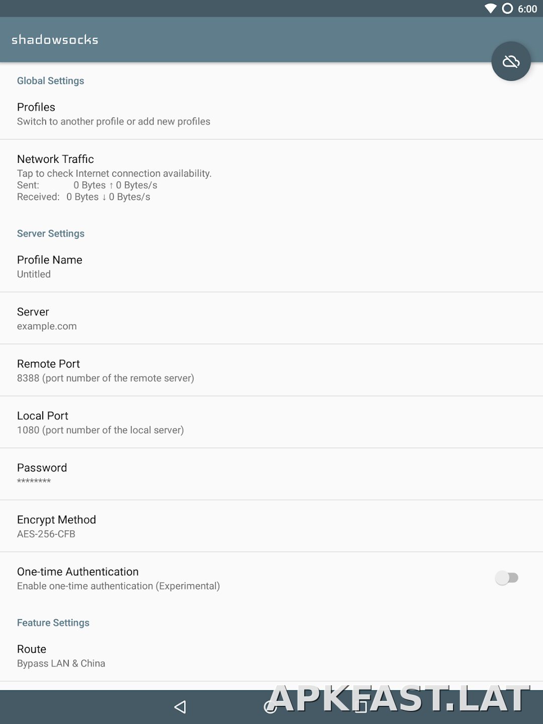 Shadowsocks скриншот 5